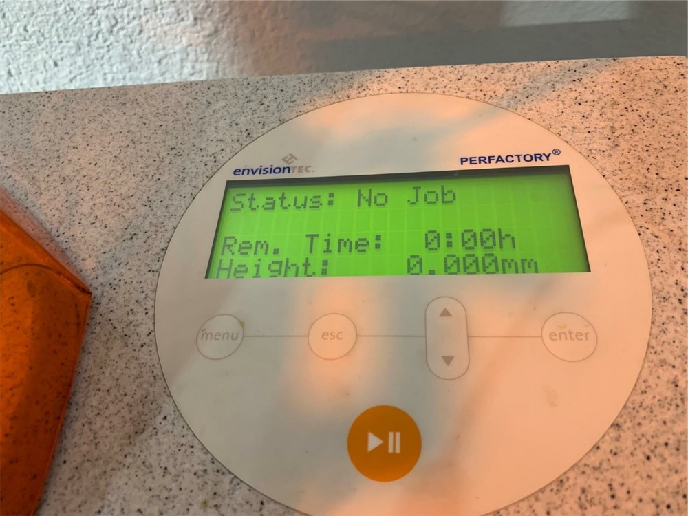 Envisiontec Perfactory III Standard SXGA+ High Resolution 3d Printer $110k MSRP