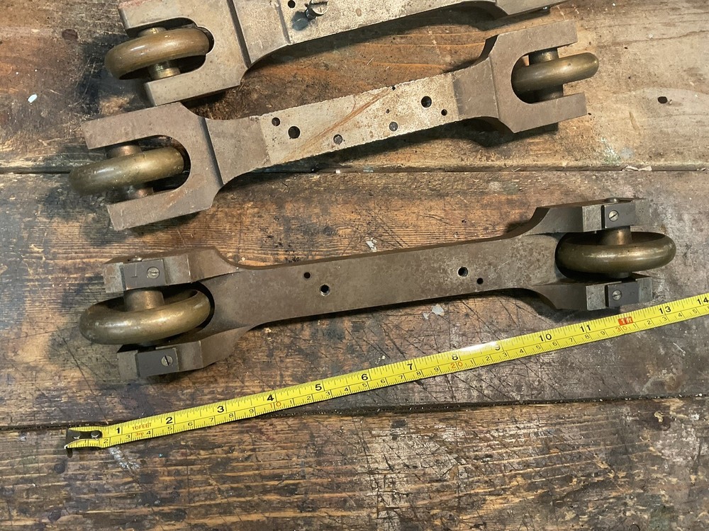Large Vintage Hanging Door Brackets Wheeled High Quality