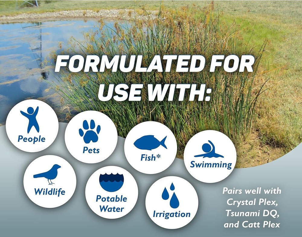 Plex Mate Aquatic Surfactant for Herbicides