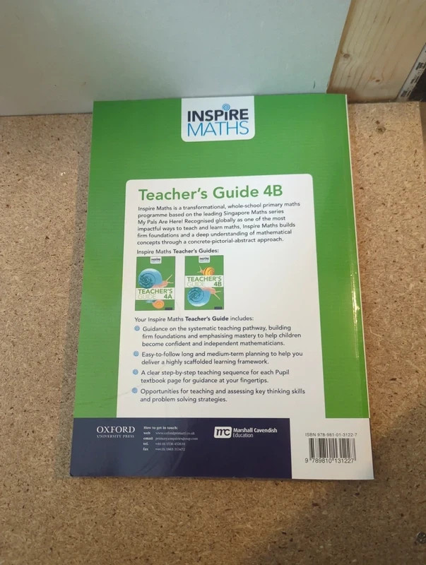 Inspire Maths Teacher's Guide 4B