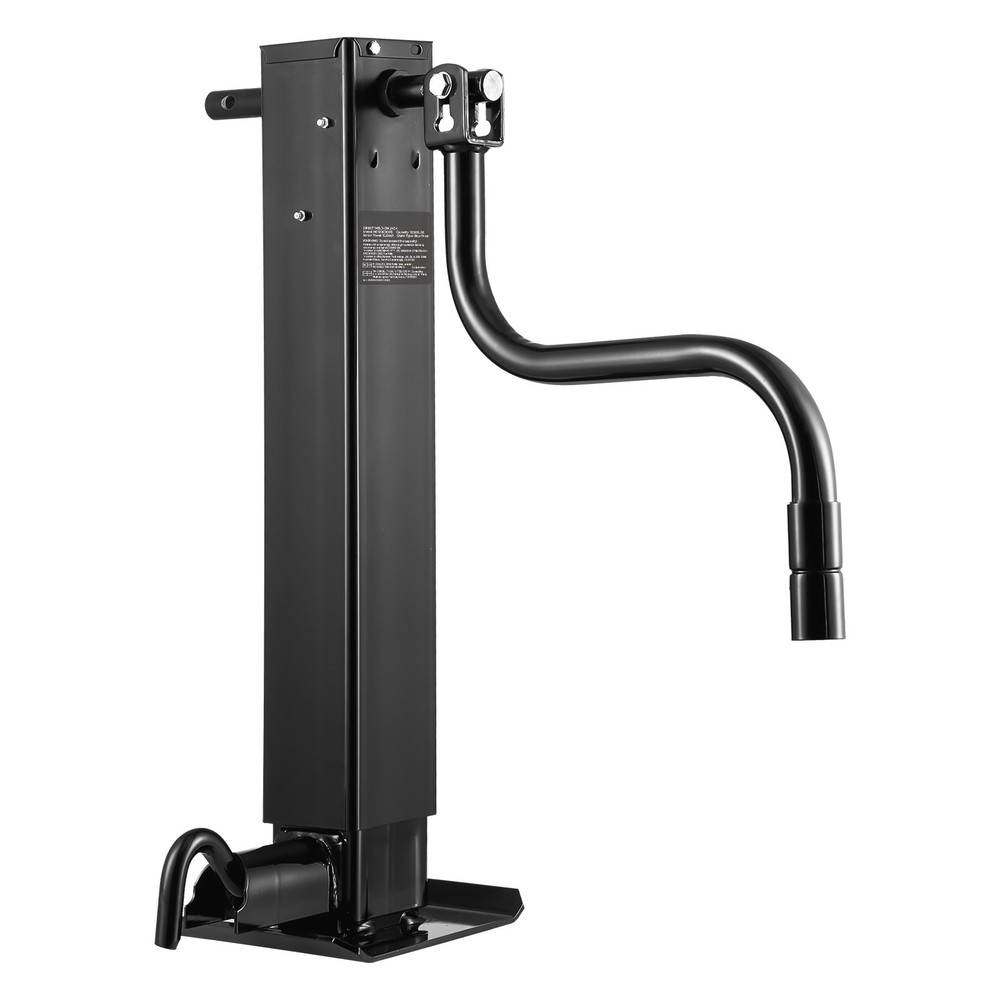 Trailer Jack Weld-on Pipe Mount Swivel Trailer Jack 12000 lbs 12.6" Travel