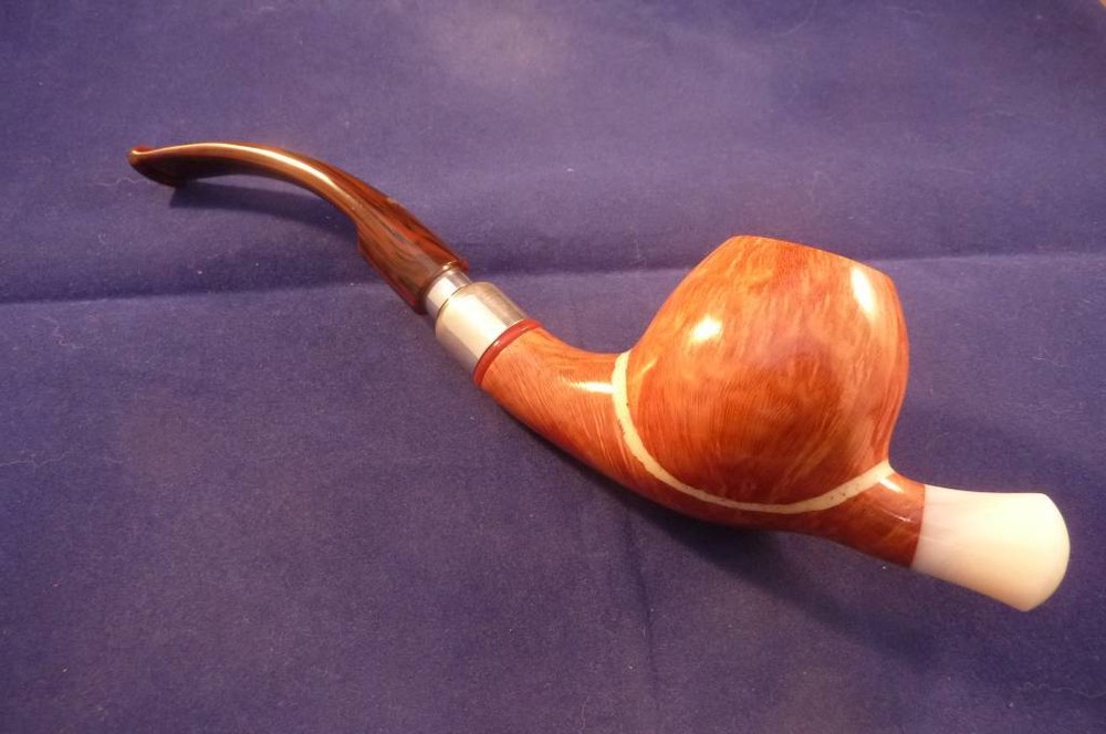 Pipe Luigi Viprati ** Special with Double Silver