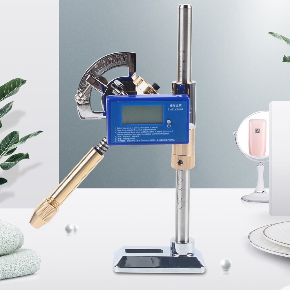 Handle Digital Display Angle Manipulator Gem Faceting Machine Angle Polishing