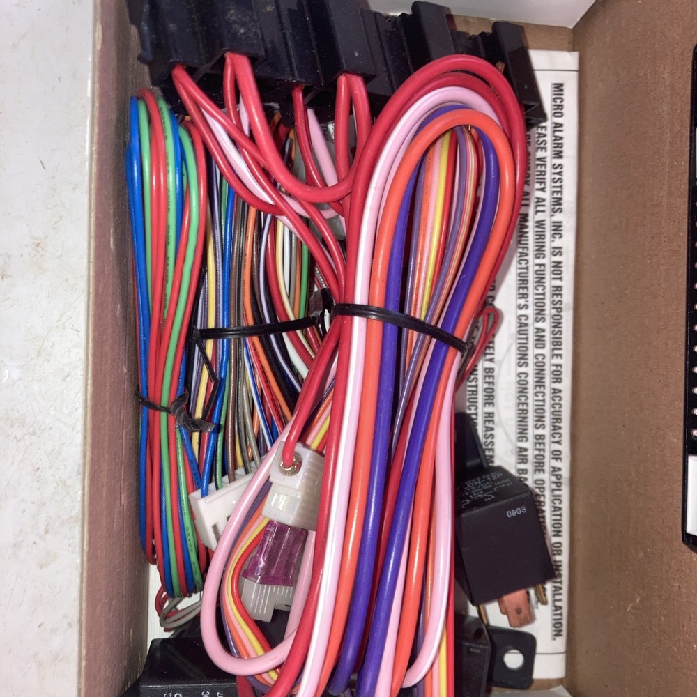 MICRO STARTNR2 Vehicle Starter System. Box 109