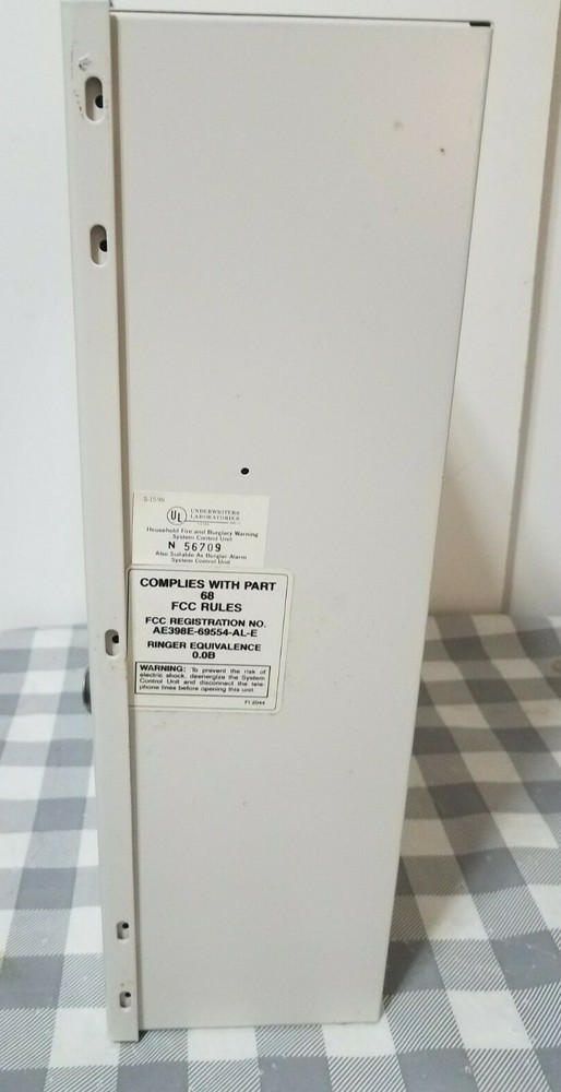 Fire Burglary Instruments Legend 100 Model 7100 Control Box Pre-Owned