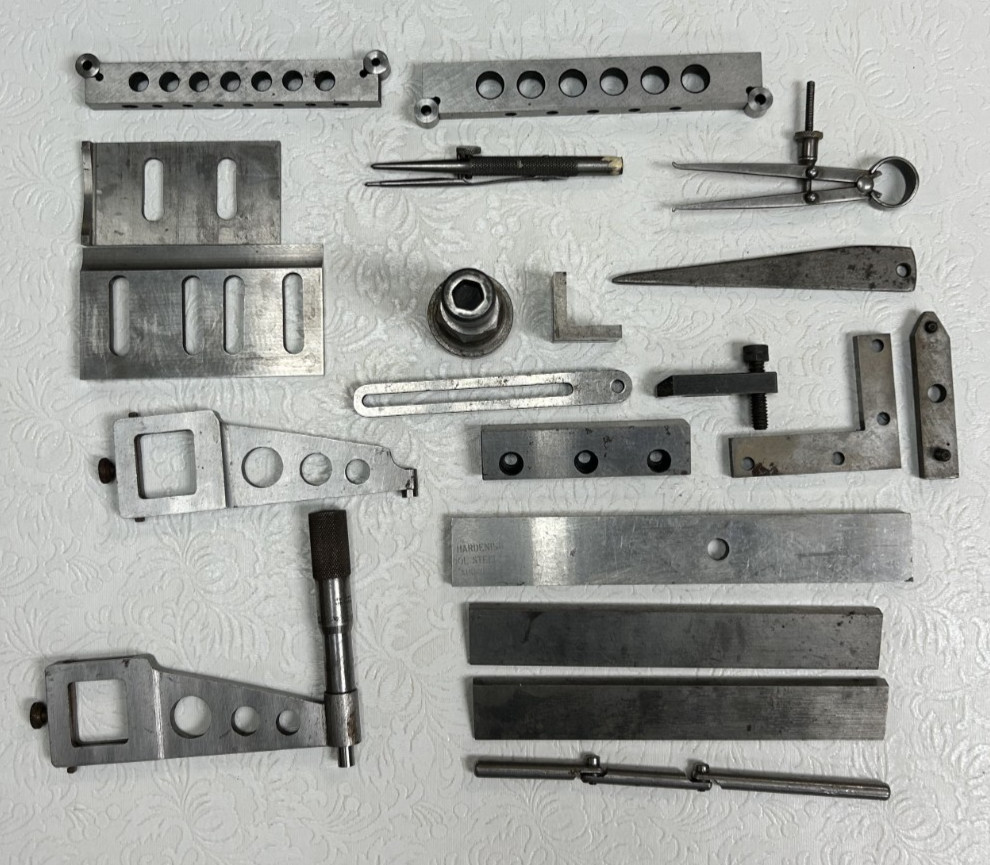 Assorted Lot Of Machining Tools