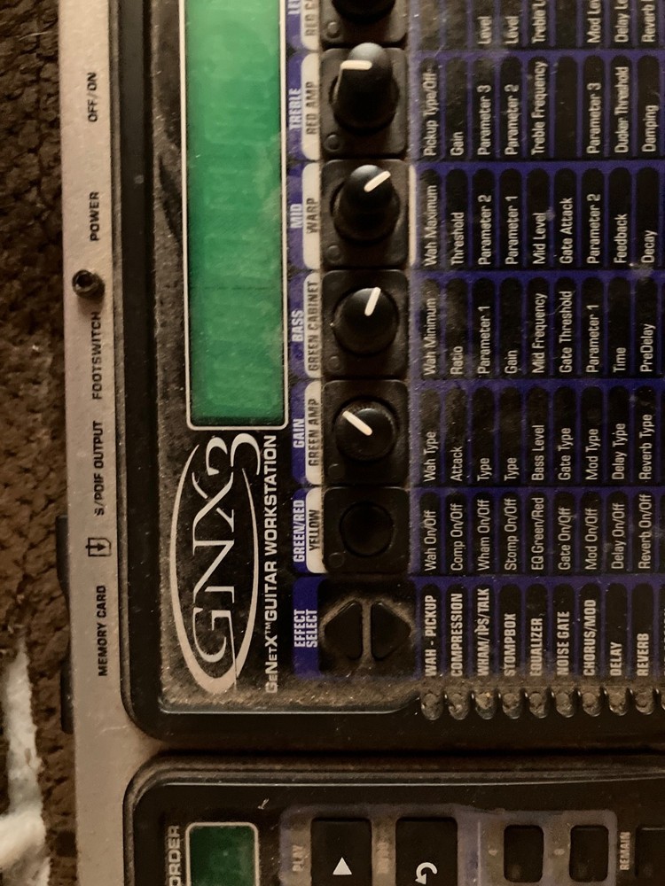 DigiTech GNX-3 Multi-Effects Guitar Effect Pedal