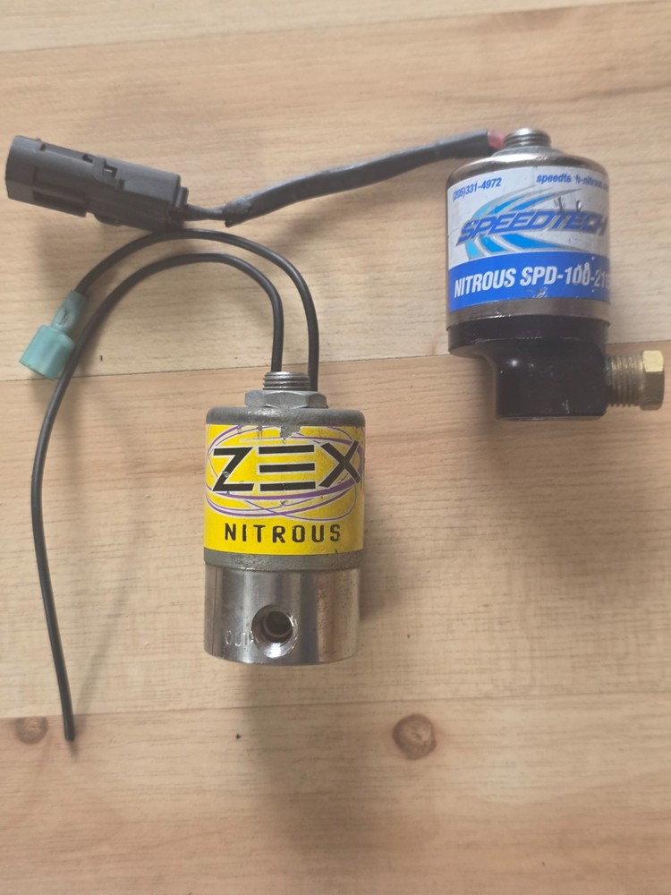 1 ZEX   Nitrous Solenoid Plus Speedtech Solenoid