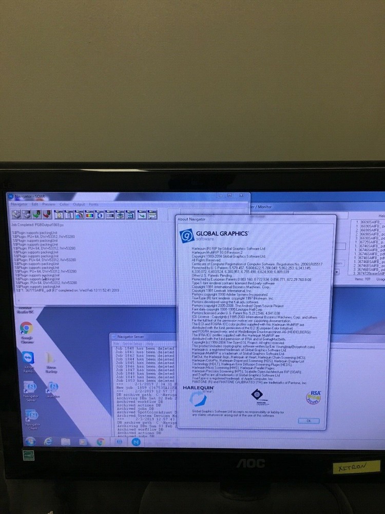 Xitron Harlequin Global V10 Rip Complete