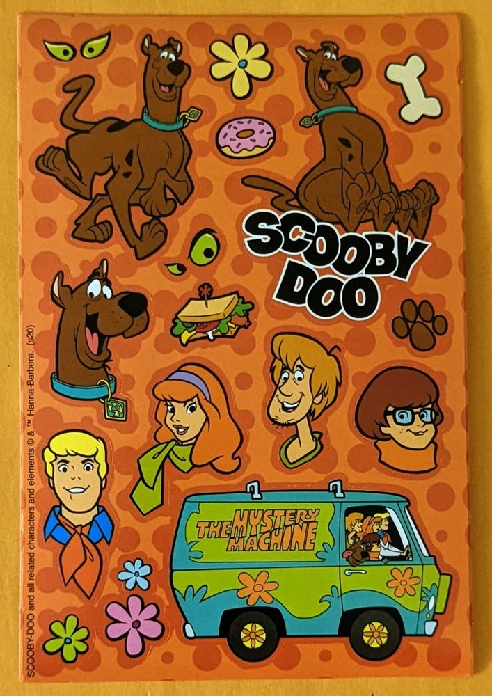 Scooby-Doo Sticker Sheet