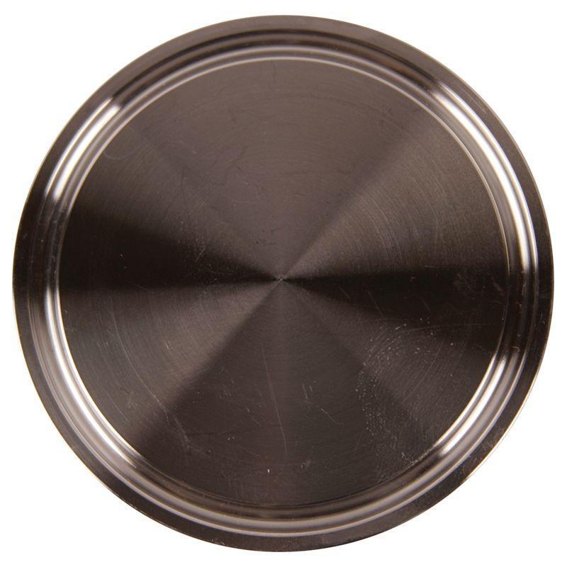 End Cap | Tri Clamp 2 inch - Sanitary SS304 (2 Pack)