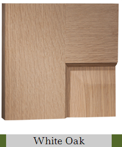 5 Panel Equal Raised Panels White Oak Stain Grade Solid Core Interior Wood Doors