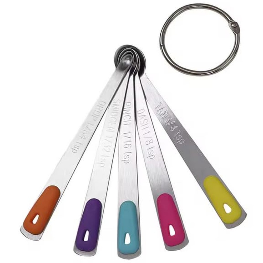 Measuring Spoons Set, Mini Tiny Tsp Teaspoon Measuring Spoons, Small Stainles...