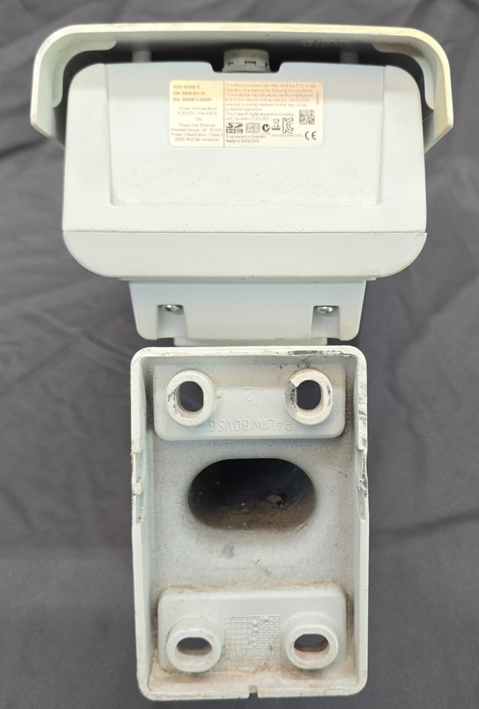 Axis Outdoor Security Camera Q1602-E Network Outdoor Surveillance Tested