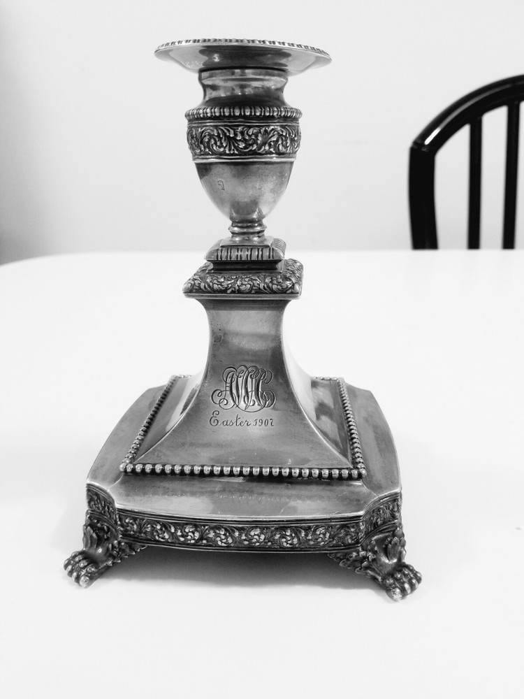 TIFFANY & CO. STERLING SILVER CANDLESTICK