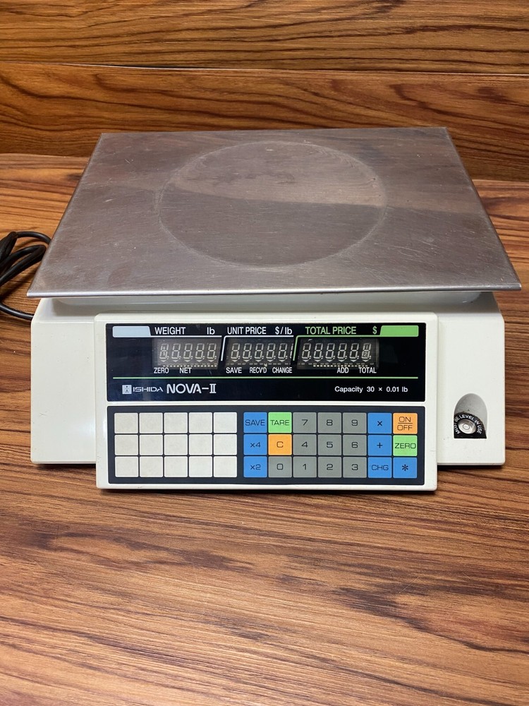 NOT WORKING FOR PARTS Ishida Counting Weighing Computing Scale NOVA-II
