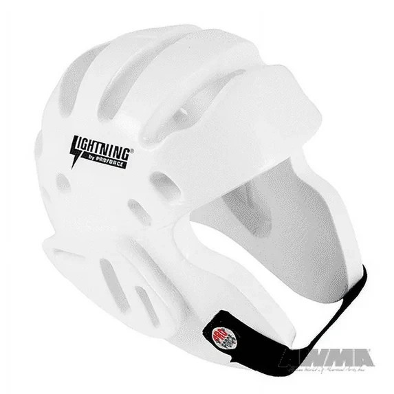 Proforce Lightning Sparring Head Guard - White Size Large