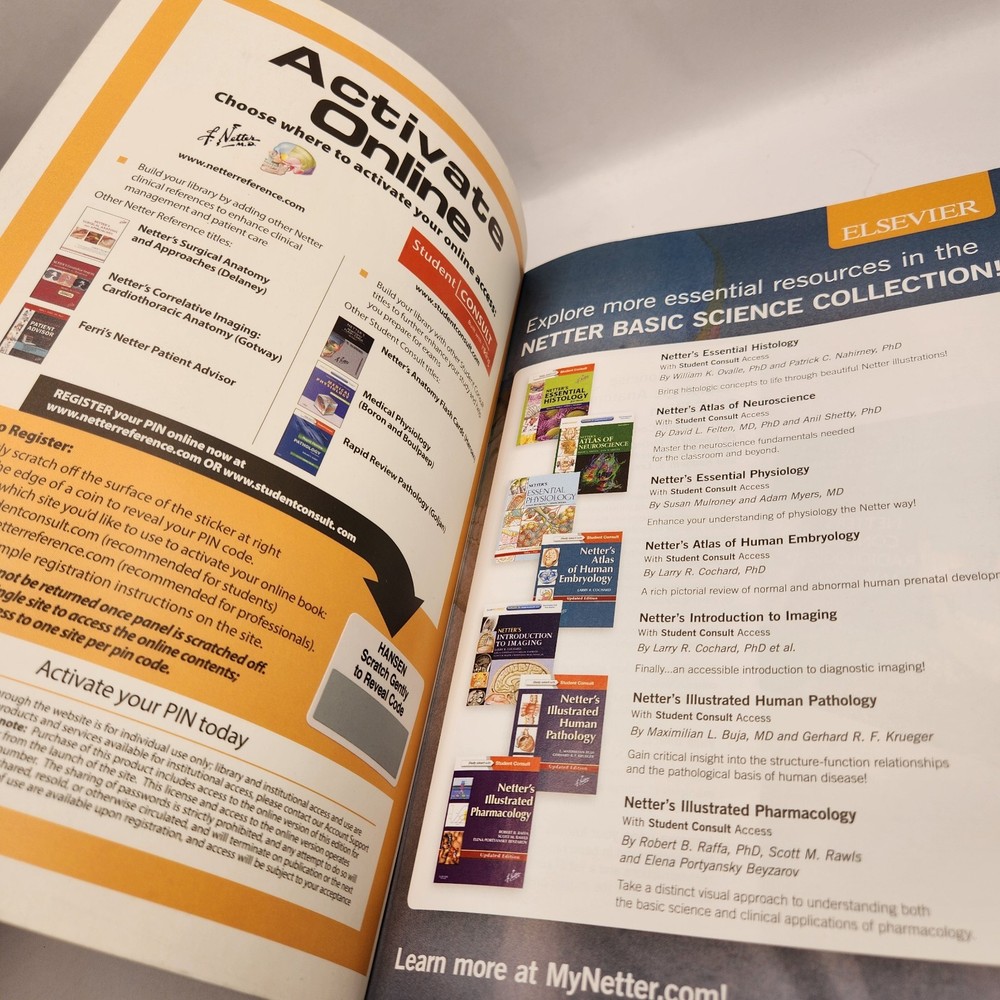 Netter's Clinical Anatomy 3rd Edition with Online Access Basic Science Book