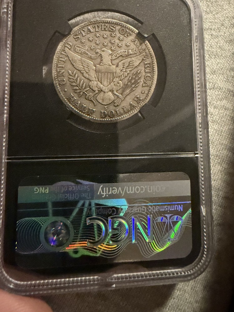 1915 S Barber Half Dollar NGC VF 20 Sharp & Appealing Original