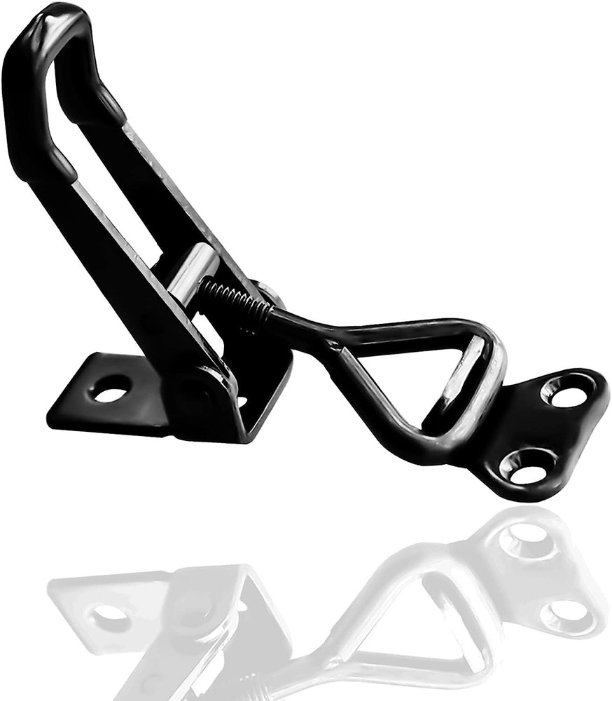 E-TING 6Pack Toggle Clamp Latch 100KG 220LBS Holding Capacity 4001Pull Black