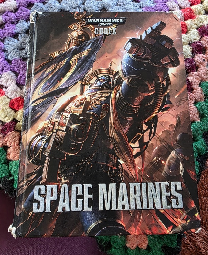 Warhammer 40k Codex Space Marines hardback  book