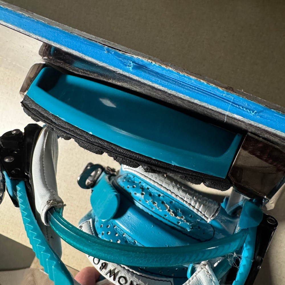 GNU Impossible EC2 BTX Asym Twin Snowboard 152cm + K2 Medium Bindings 26cm (75 c