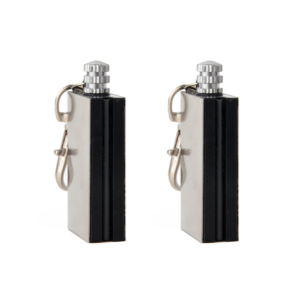 2Pcs Lighter Flint Magnesium Emergency Fire Starter Survival Tools Water-proof