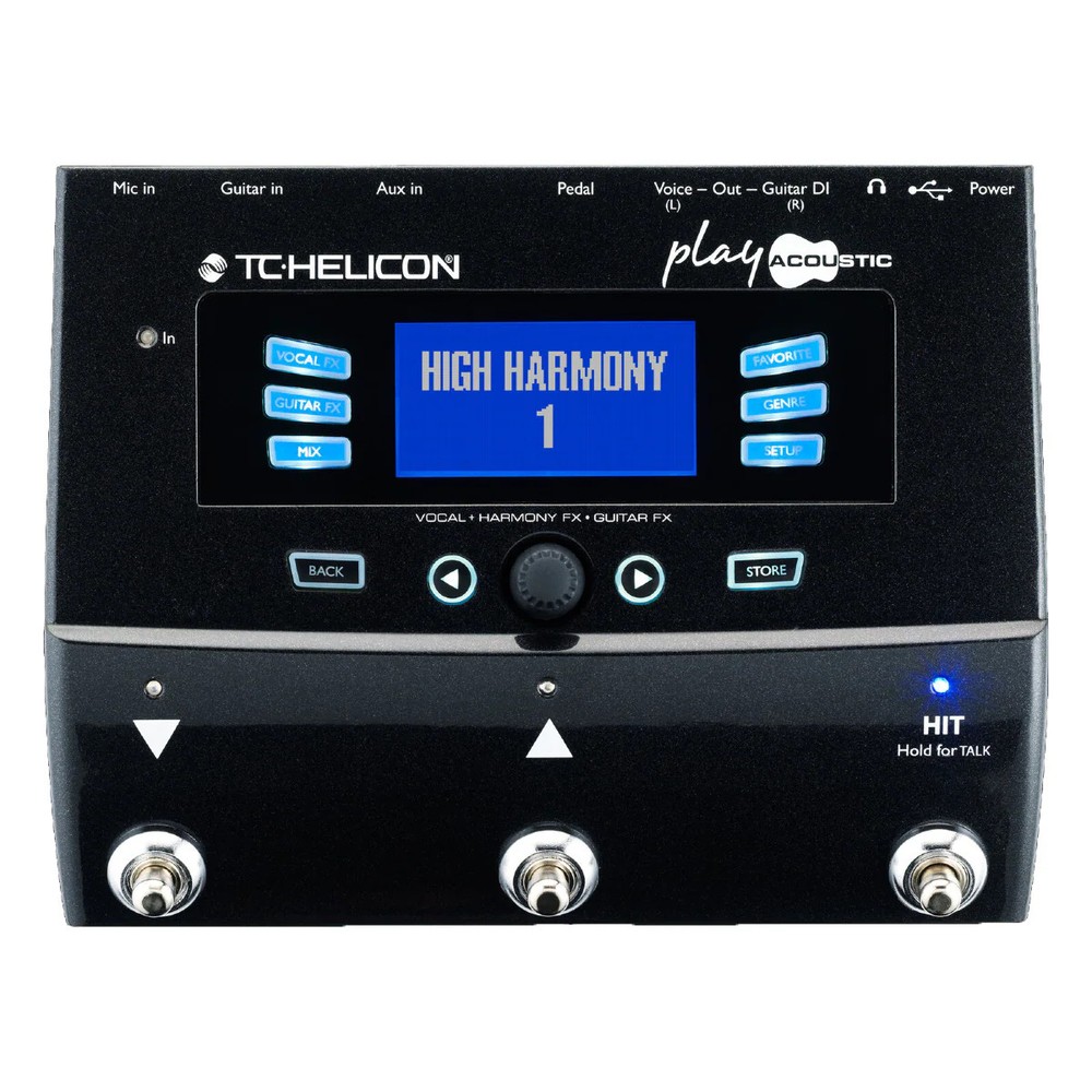 TC Helicon Play Acoustic Harmonizer / Guitar Effect Processor