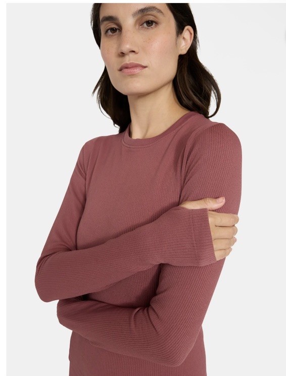 OZARK TRAIL Women's Size Medium Wild Ginger Base Layer Crew Top