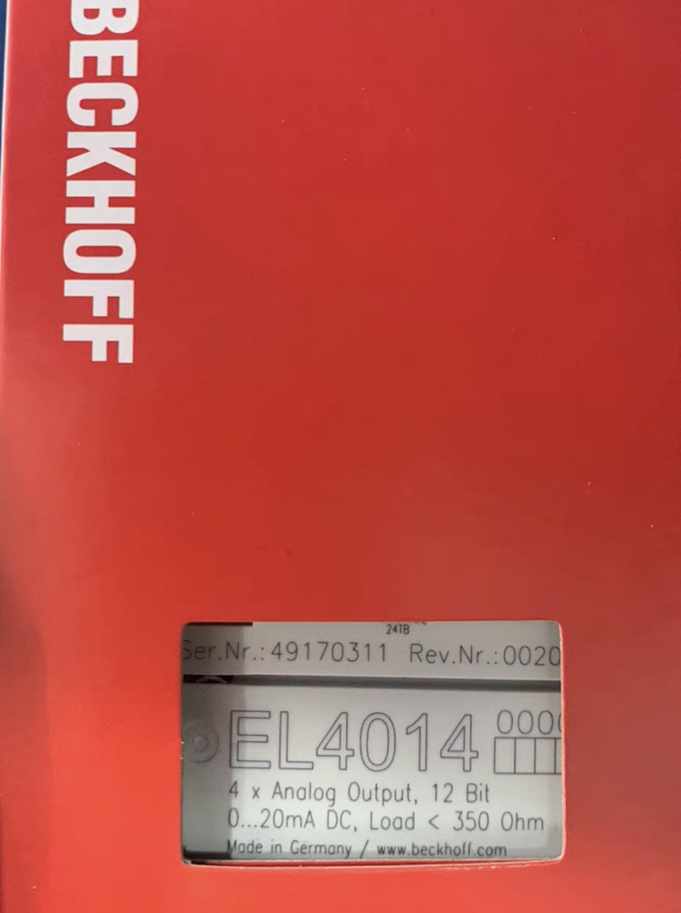 2023 New BECKHOFF EL4014 Module Fast Shipping