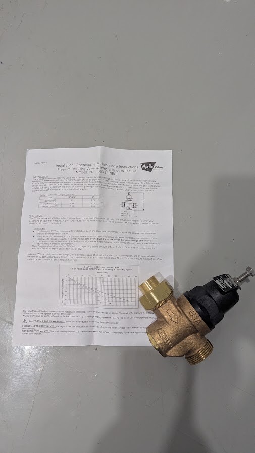 Apollo PRC Pressure Reducing Valve 1/2" 36C10302