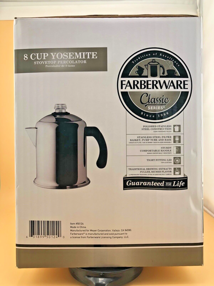 8-Cup Stovetop Percolator