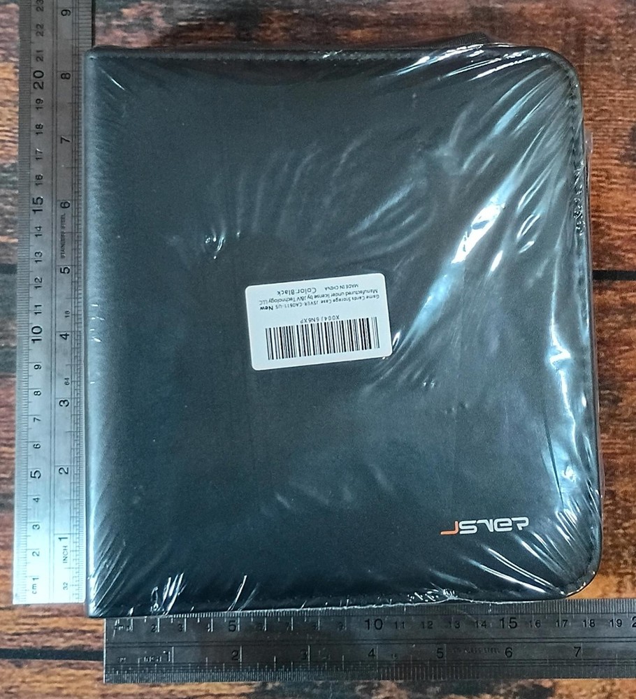 Jasver Black Game Card Storage Case