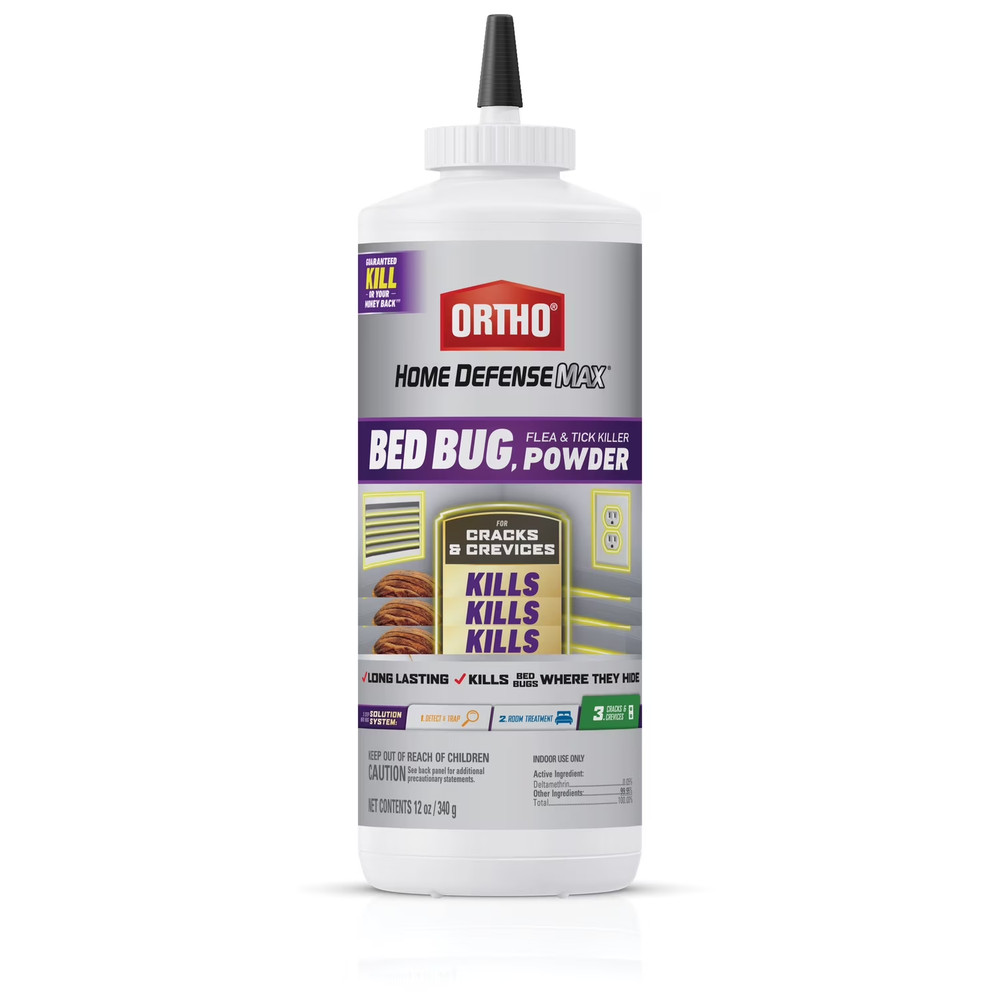 Ortho Home Defense MAX Bed Bugs & Flea Killer Powder Insect Killer