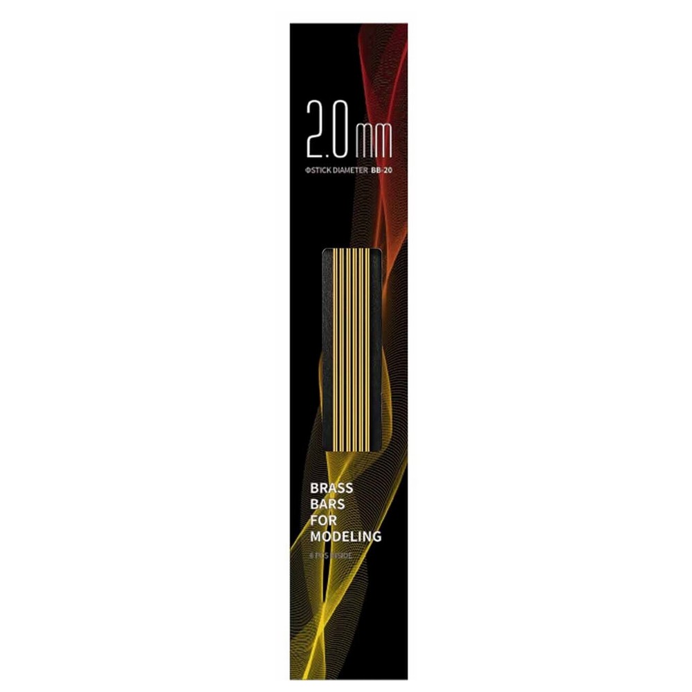 2.0mm Solid Brass Rod Hobby Knife Making Scratch Building Model Craft Tool