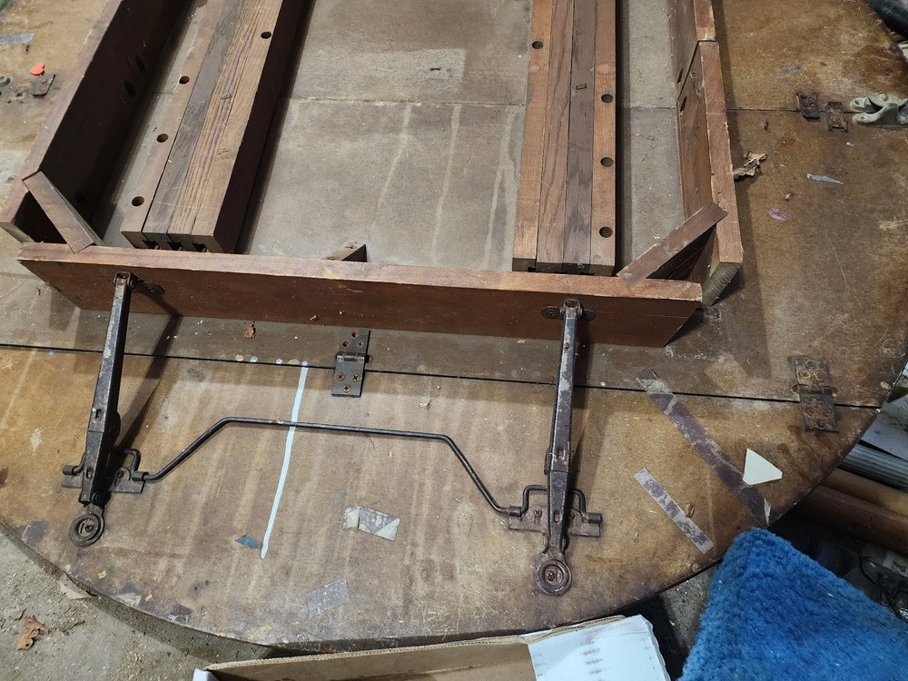 DROP LEAF TABLE SUPPORTS & HINGES ALL HARDWARE BRACKETS BARS VINTAGE ETHAN ALLEN
