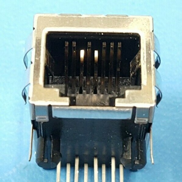 RJ45 Socket Modular PCB, Network Connector 8 POS,100 BASE-T, Stewart Connector