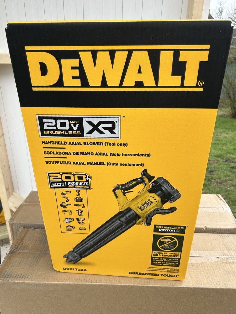 Dewalt 20V MAX Brushless XR Handheld Leaf Blower NEW