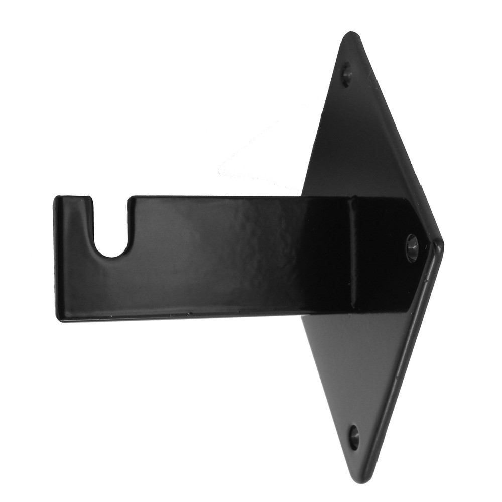 SSWBasics Wall Brackets for Gridwall or Grid Panels - Black (15 Pack) - Grid