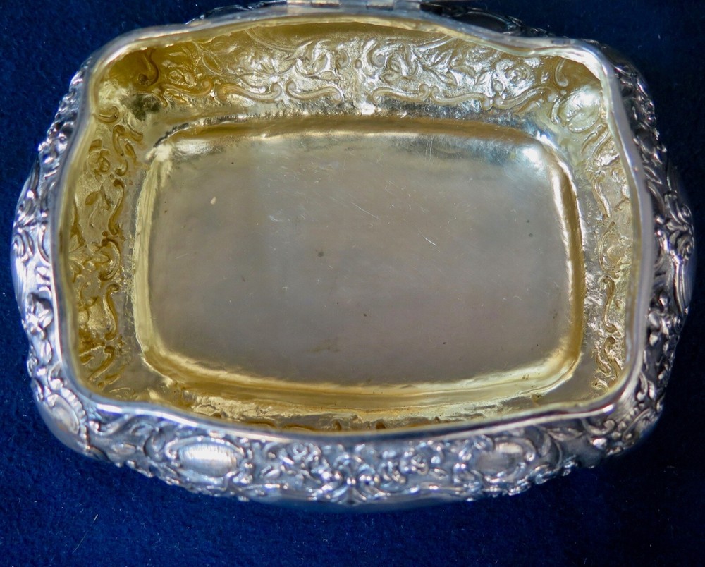 Wonderful German 800 Silver Spice Box