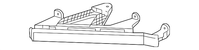 Genuine GM Passenger Side Headlight Bracket 23408117