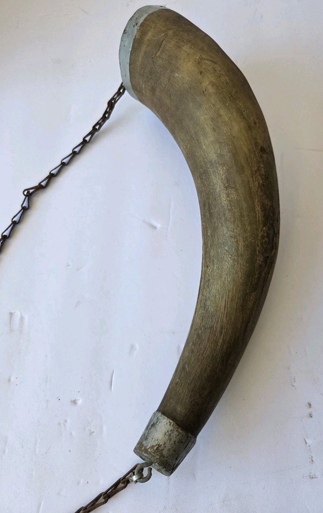 2-Antique Powder Horn