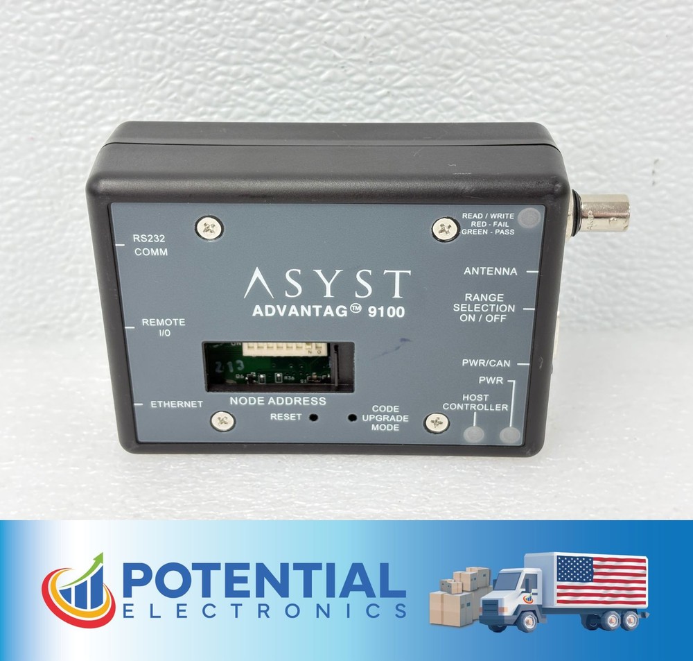 USED | ASYST ATR9100 / 9700-9960-01 Advantag9100 RFID Controller / Reader Module