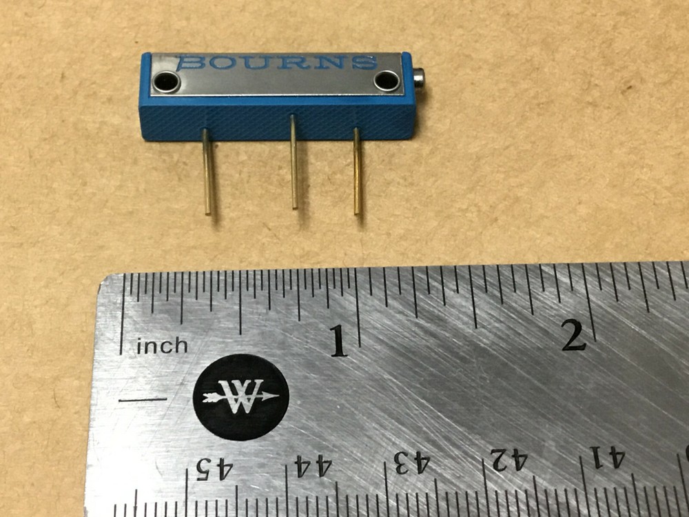 (1 PC) BOURNS 260P1-101 Wirewound Variable 100 OHM Resistor Trimmer