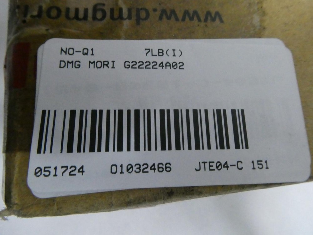 Dmg Mori G22224A02 Linear Guide