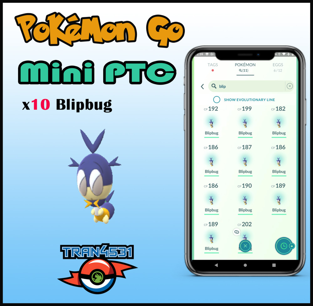 Blipbug x10 - Mini PTC 80k Stardust