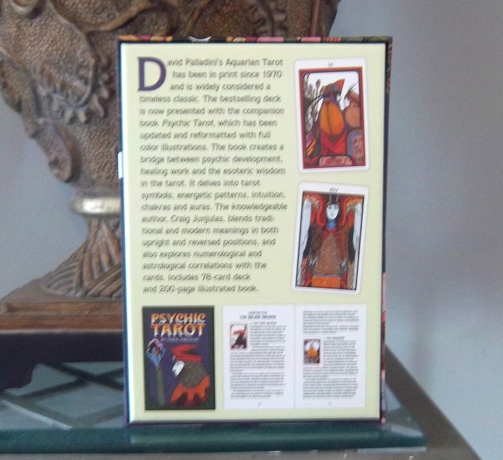 Updated Aquarian Tarot by David Palladini Tarot Deck & Guidebook - New / Sealed