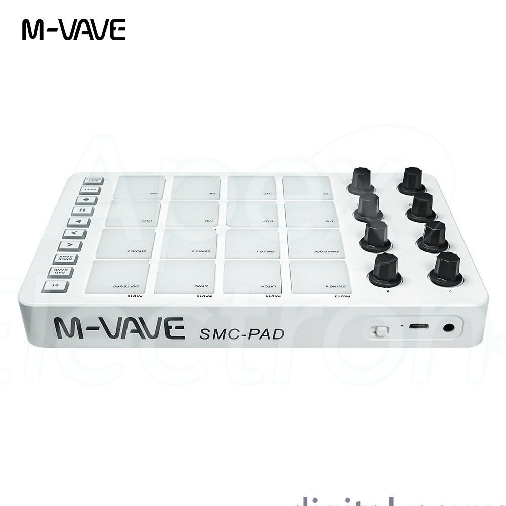 M-VAVE SMC-PAD LaunchPad USB-C and portable design Wireless MIDI Controller