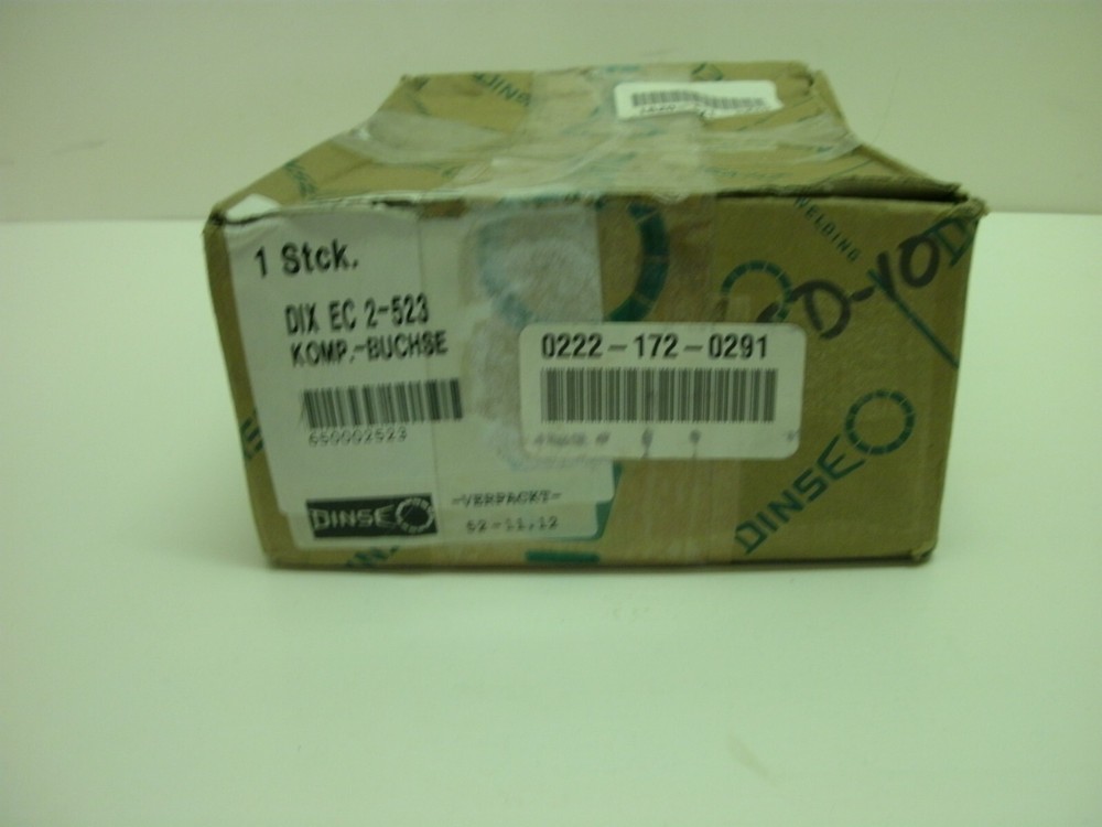 DINSE DIX EC 2-523 KOMP. -BUCHSE TORCH SHOCK SENSOR INSULATOR COMPACT SOCKET NIB
