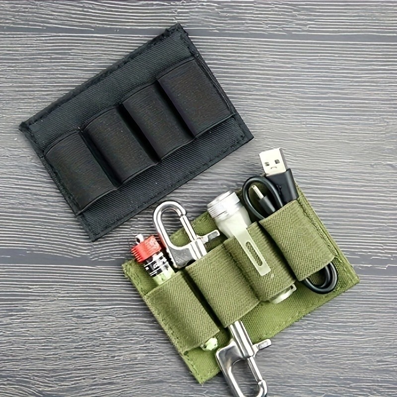 Vest Backpack Tool Rack Stretch Nylon Detachable Storage Organizer